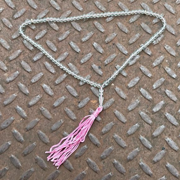 Prayer Beads Tasbeeh Lot of 2 Plastic Tasbeh Pink and Green Beads - Picture 8 of 8